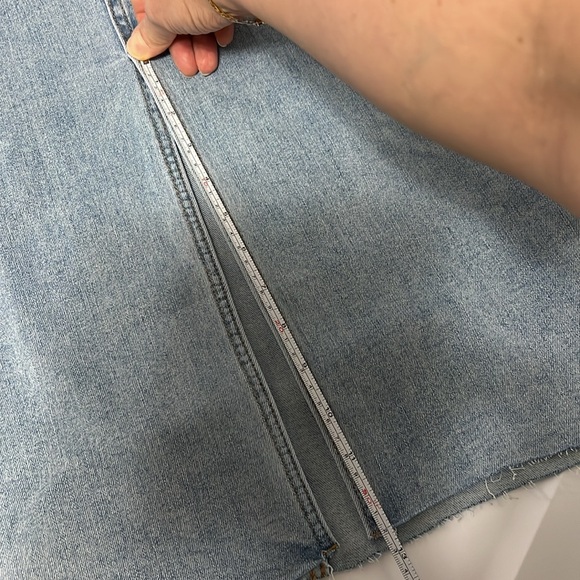 Denim Midi Skirt. Size 29 - Picture 11 of 14